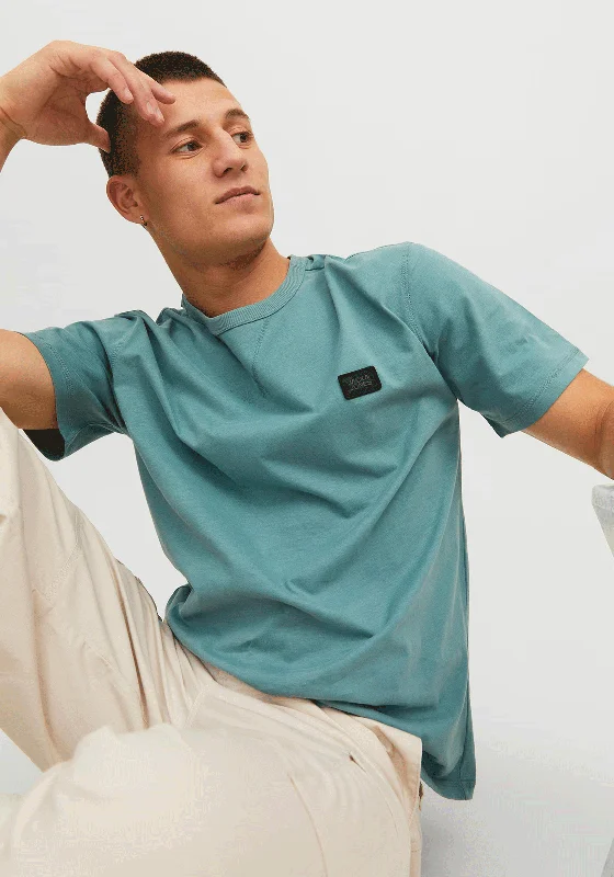 Weekend Savings Sensation Jack & Jones Classic Waffle Badge T-Shirt, Trellis