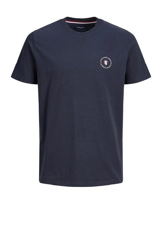 Low Price Jack & Jones Shield T-Shirt, Seaborne