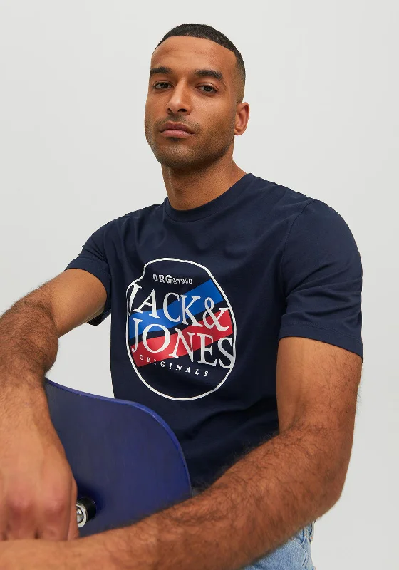 Unwind with Weekend Discounts Jack & Jones Cody T-Shirt, Navy Blazer