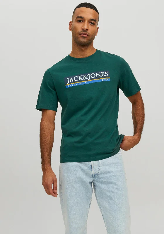 Make Your Weekend Count with Savings Jack & Jones Cody T-Shirt, Trekking Green