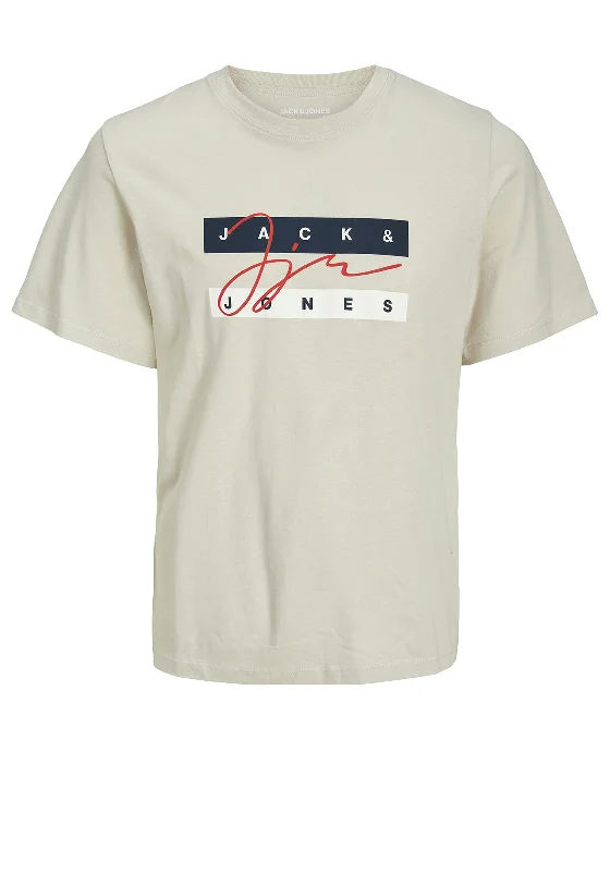 Flash Sale Jack & Jones Joshua T-Shirt, Moonbeam