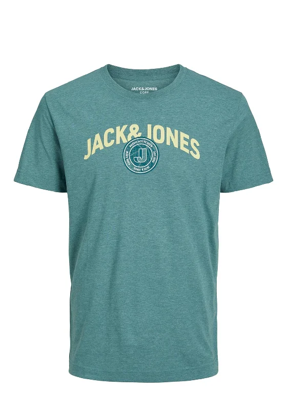 Unbeatable Prices Jack and Jones Mens Short Sleeve Logo T-Shirt, Trellis