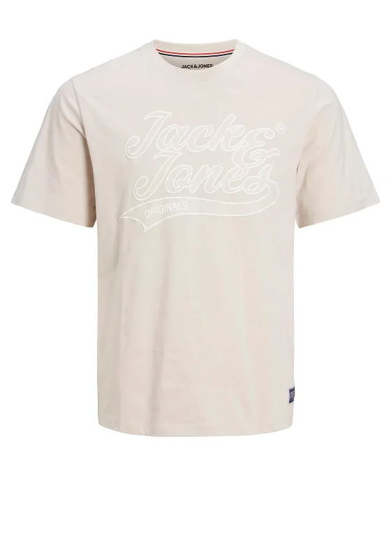 Weekend Bargains Galore Jack & Jones Trevor Upscale T-Shirt, Moonbeam