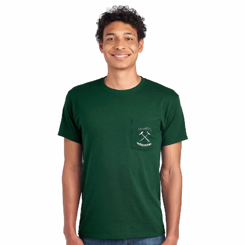 Jerzees Heavyweight Blend T-Shirt with Pocket, Full Color