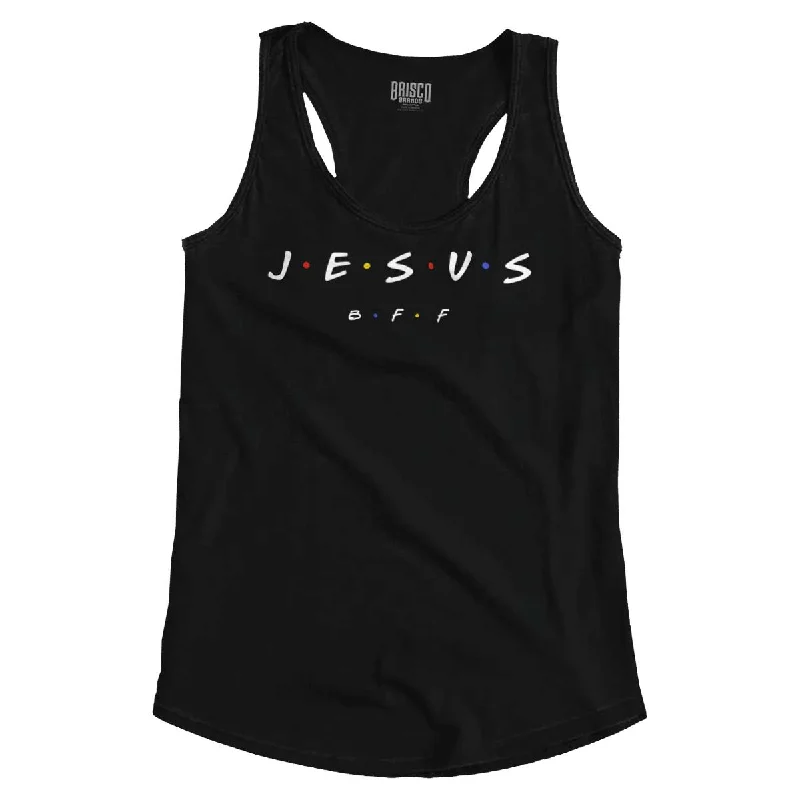 Weekend Savings Spectacle Jesus Christ BFF Racerback