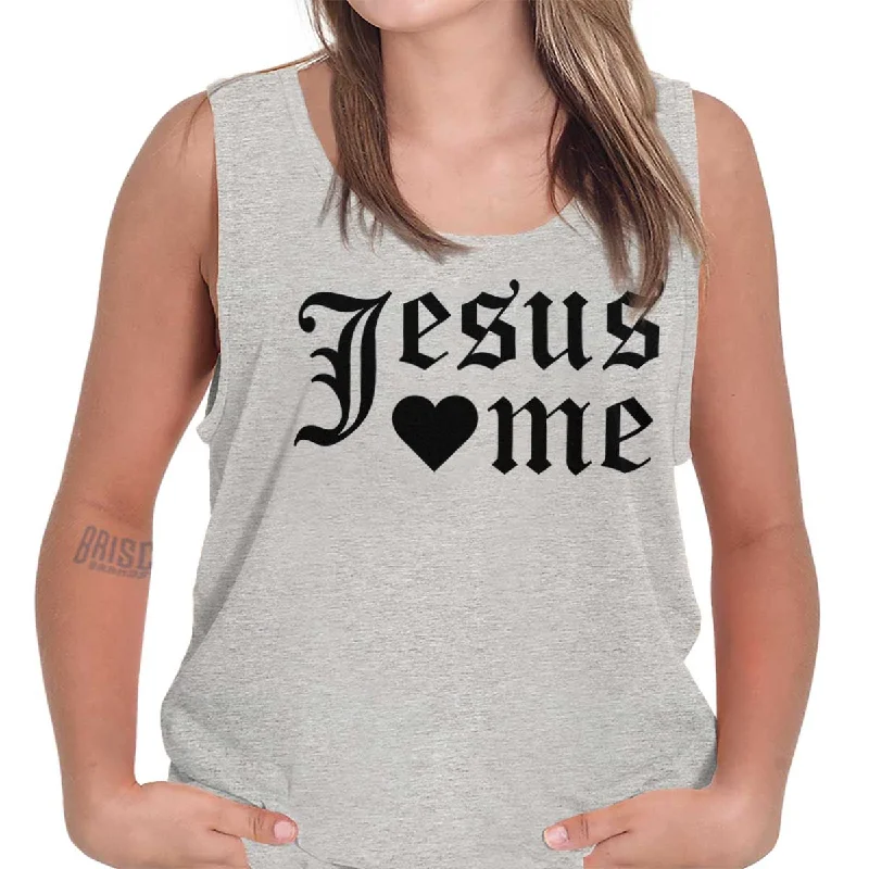 Special Buy Jesus Hearts Me Tank Top