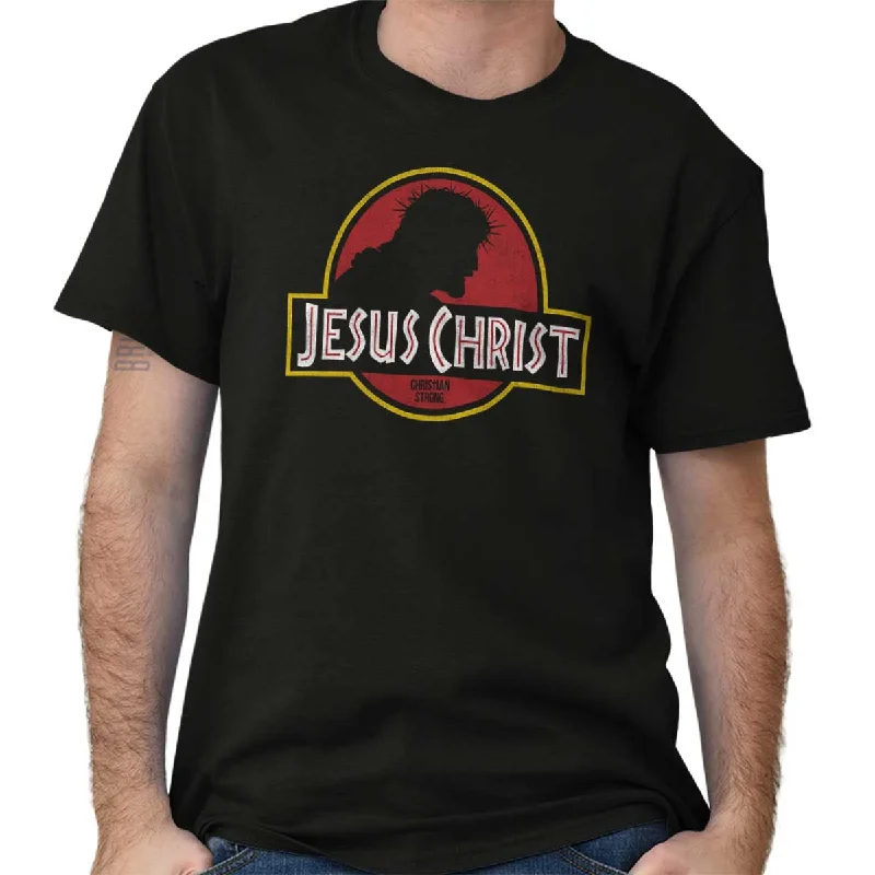 Stock Up and Save Jesus Jurassic Christ T Shirt