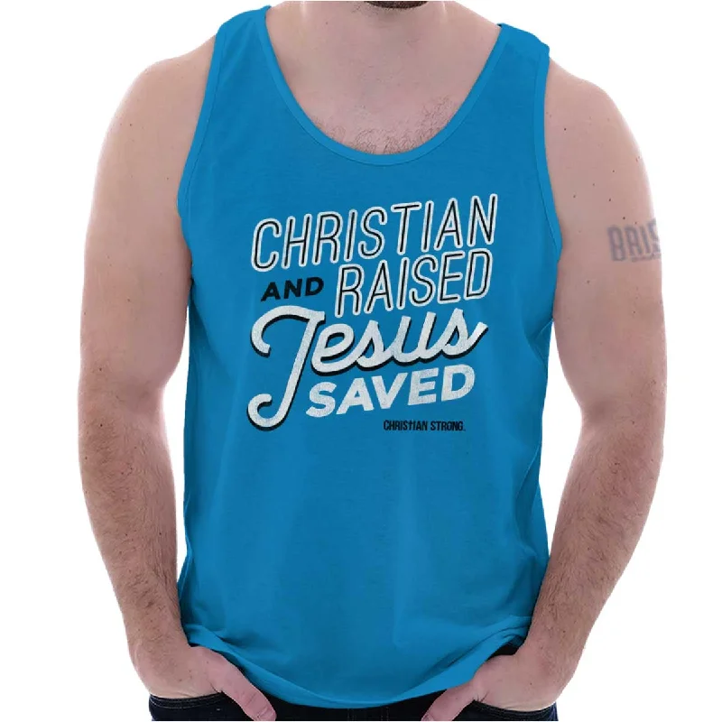 Final Clearance Jesus Saved Me Tank Top
