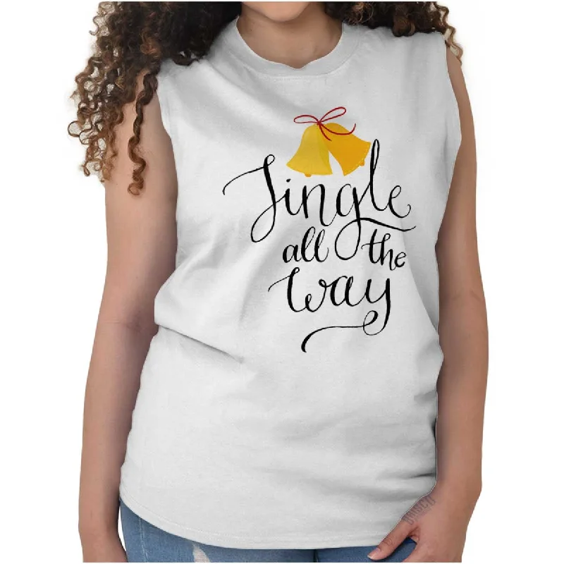 Weekend Bargains to Savor Jingle All The Way Sleeveless T-Shirt