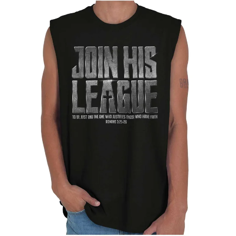 Price Rollback Join His League Sleeveless T-Shirt