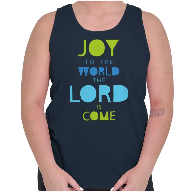 Instant Discount Joy To The World Tank Top