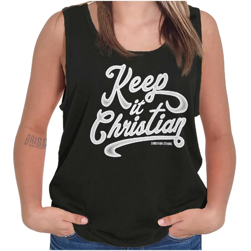 Huge Discounts Keeping It Christian Tank Top