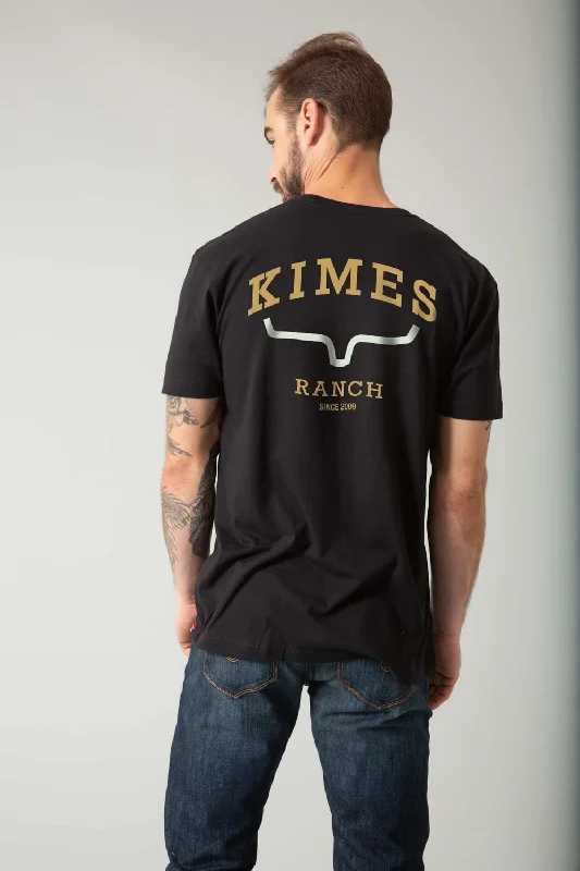 Weekend Shopping Bliss Kimes Ranch Mens Since 2009 Black Cotton Blend S/S T-Shirt