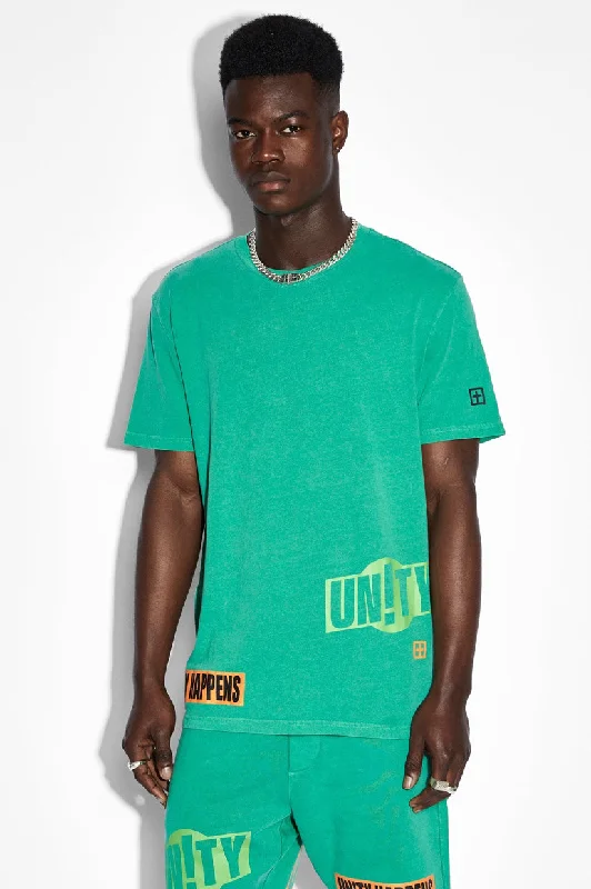 Mega Sale Ksubi Collective Kash SS Tee - Cali Green