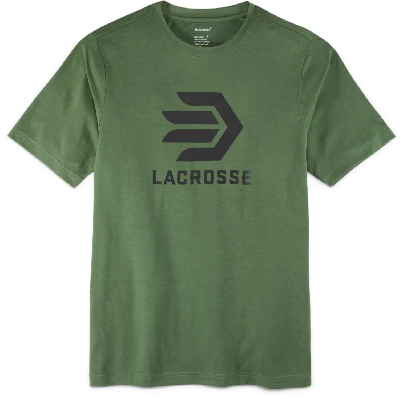 Your Weekend, Your Savings Lacrosse Mens Forever Forward Tee Green Poly/Spandex S/S T-Shirt Your Weekend, Your Savings Lacrosse Mens Forever Forward Tee Green Poly/Spandex S/S T-Shirt
