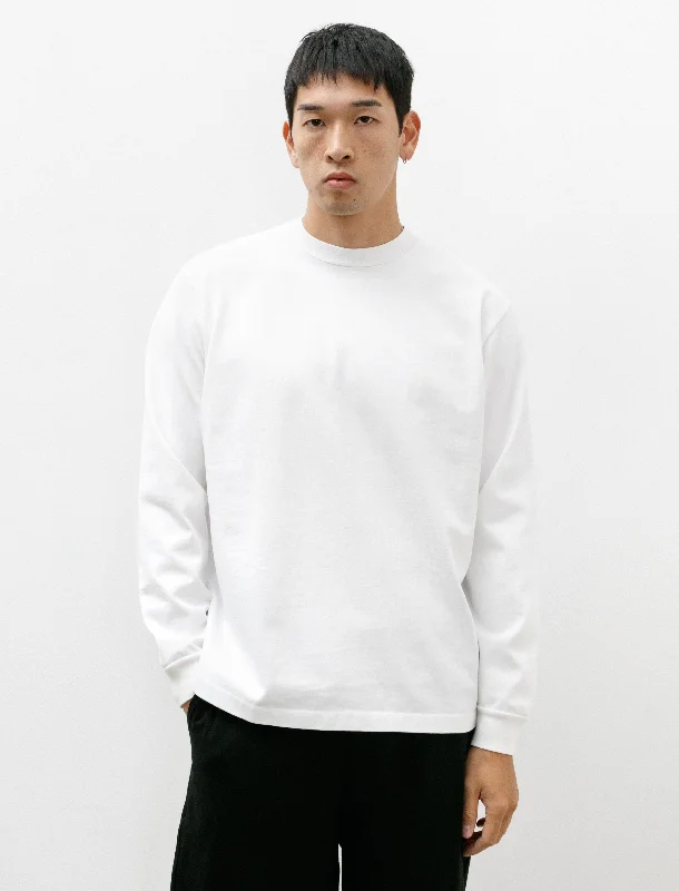 Half Price Rugby T-Shirt LS White