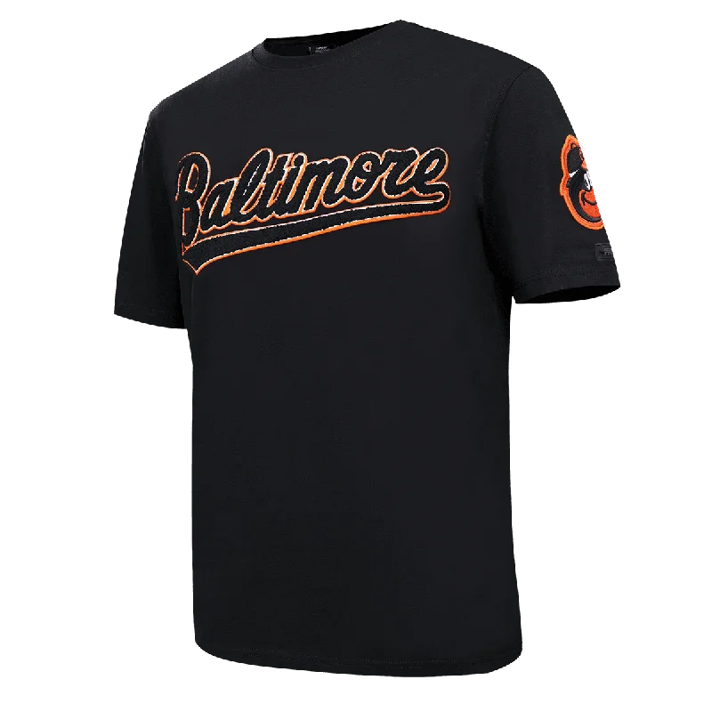 YEAR-End Sale MLB BALTIMORE ORIOLES PRO TEAM MEN'S TOP (BLACK)