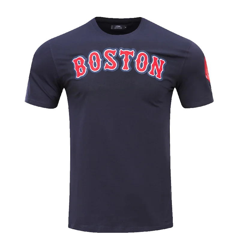 Super Bargain MLB BOSTON RED SOX CLASSIC CHENILLE MEN'S TOP (MIDNIGHT NAVY)