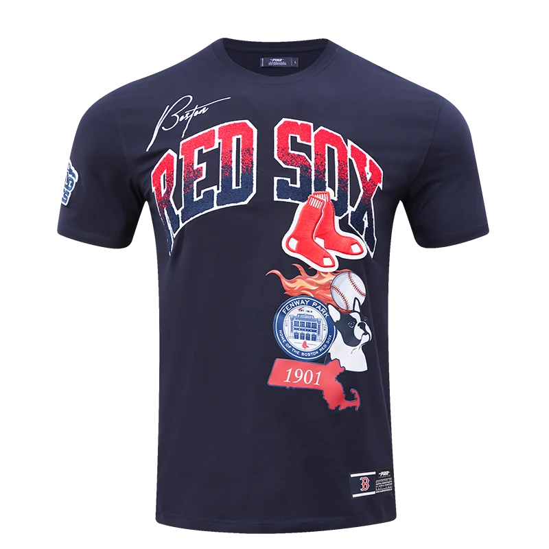 Weekend Offers That Dazzle MLB BOSTON RED SOX HOMETOWN MEN'S TOP (MIDNIGHT NAVY)