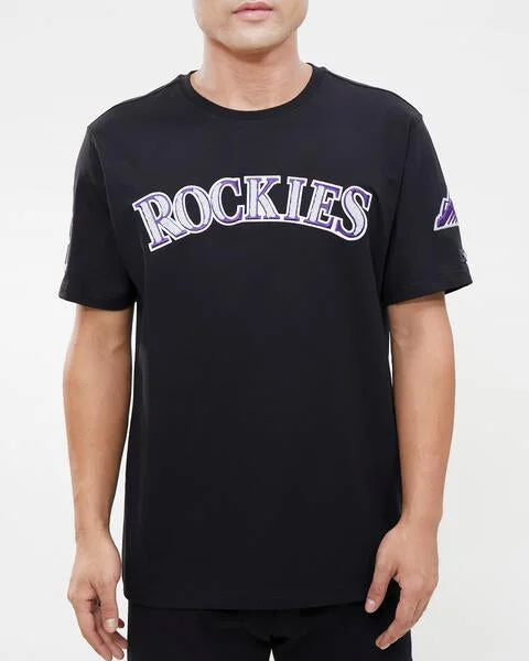 Sneak Peek Sale MLB COLORADO ROCKIES CLASSIC CHENILLE MEN'S TOP (BLACK)