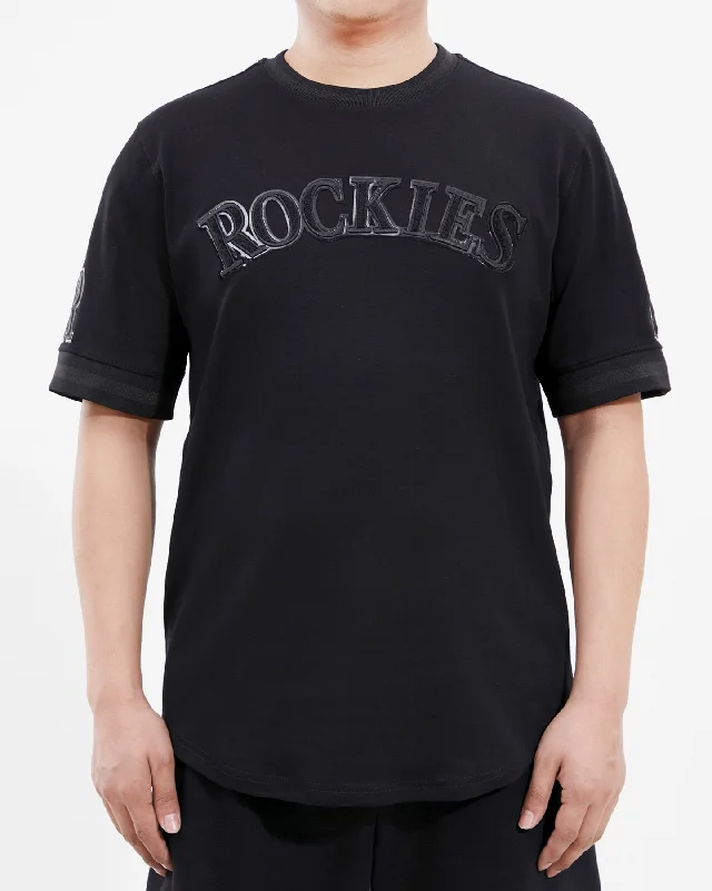 Loyalty Reward MLB COLORADO ROCKIES TRIPLE BLACK MEN'S TOP (TRIPLE BLACK)