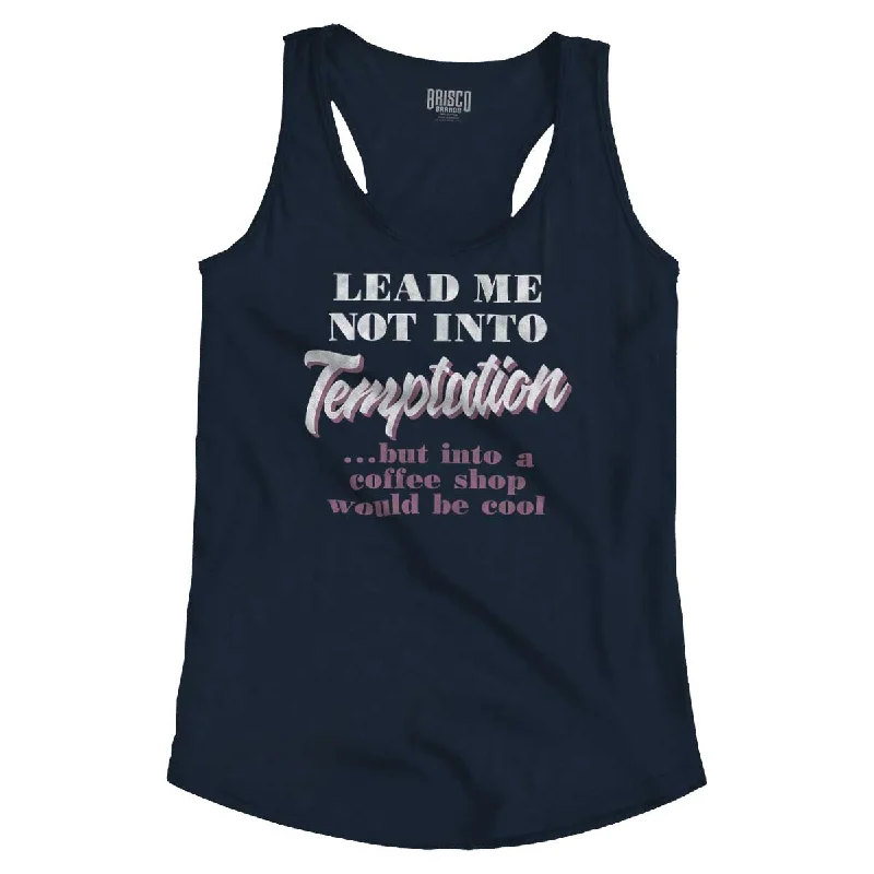Early Access Lead Me Not To Temptation Racerback