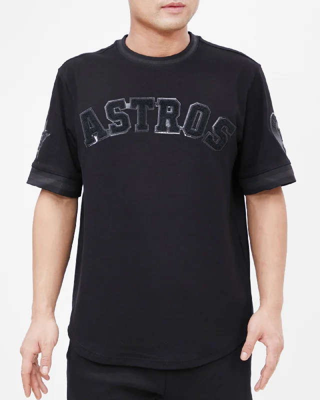 Weekend Offers That Please MLB HOUSTON ASTROS TRIPLE BLACK MEN'S TOP (TRIPLE BLACK)