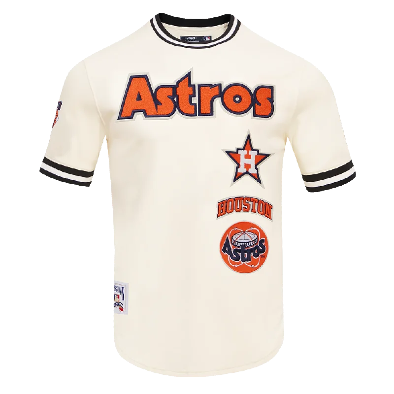 Weekend Deals That Wow MLB HOUSTON ASTROS RETRO CLASSIC MEN'S TOP (EGGSHELL/ MIDNIGHT NAVY) Weekend Deals That Wow MLB HOUSTON ASTROS RETRO CLASSIC MEN'S TOP (EGGSHELL/ MIDNIGHT NAVY)