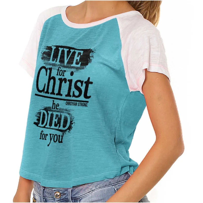 Live for Christ Vintage T Shirts