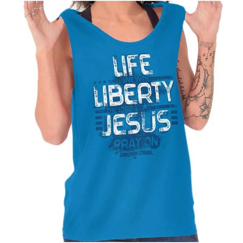 Mega Deal Live Liberty Tank Top