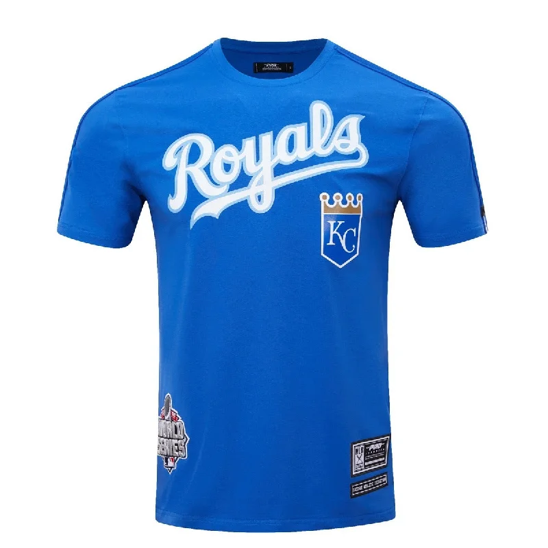 Weekend Savings Bonanza MLB KANSAS CITY ROYALS LOGO PRO TEAM MEN'S TAPING TOP (ROYAL BLUE)