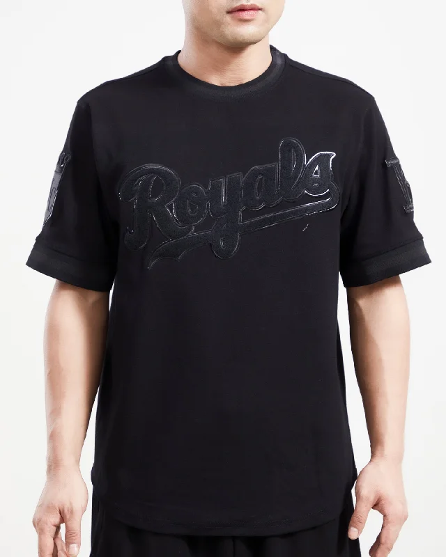 Deal of the Day MLB KANSAS CITY ROYALS TRIPLE BLACK MEN'S TOP (TRIPLE BLACK)