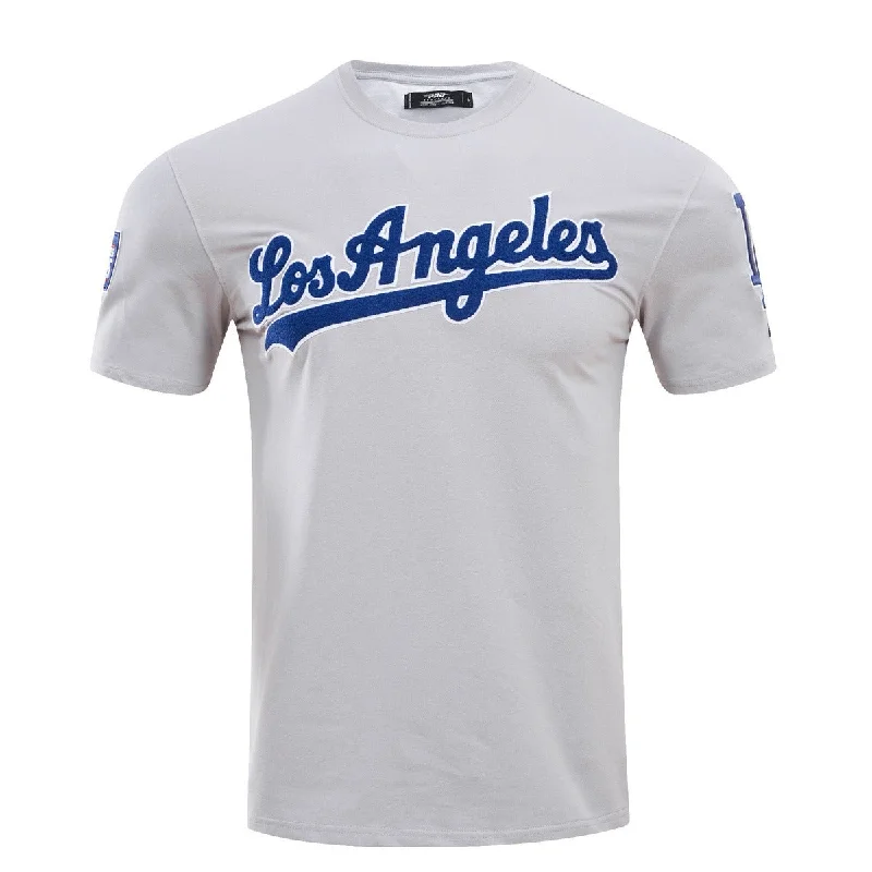 Reduced Rates MLB LOS ANGELES DODGERS CLASSIC CHENILLE MEN'S TOP (GRAY)
