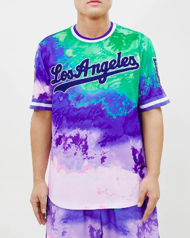 Deal Alert MLB LOS ANGELES DODGERS PRO TEAM DIP DYE MEN'S TAPING TOP (MULTI)