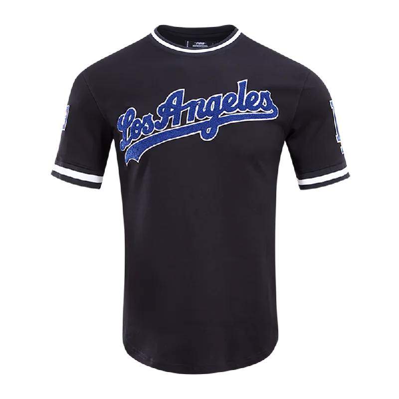 Cash Savings MLB LOS ANGELES DODGERS CLASSIC CHENILLE MEN'S TOP (BLACK)