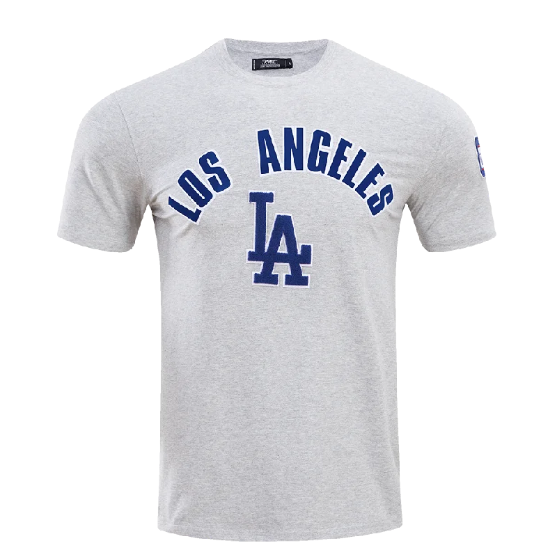 Fantastic Deals MLB LOS ANGELES DODGERS CLASSIC BRISTLE MEN'S TOP (HEATHER GREY)