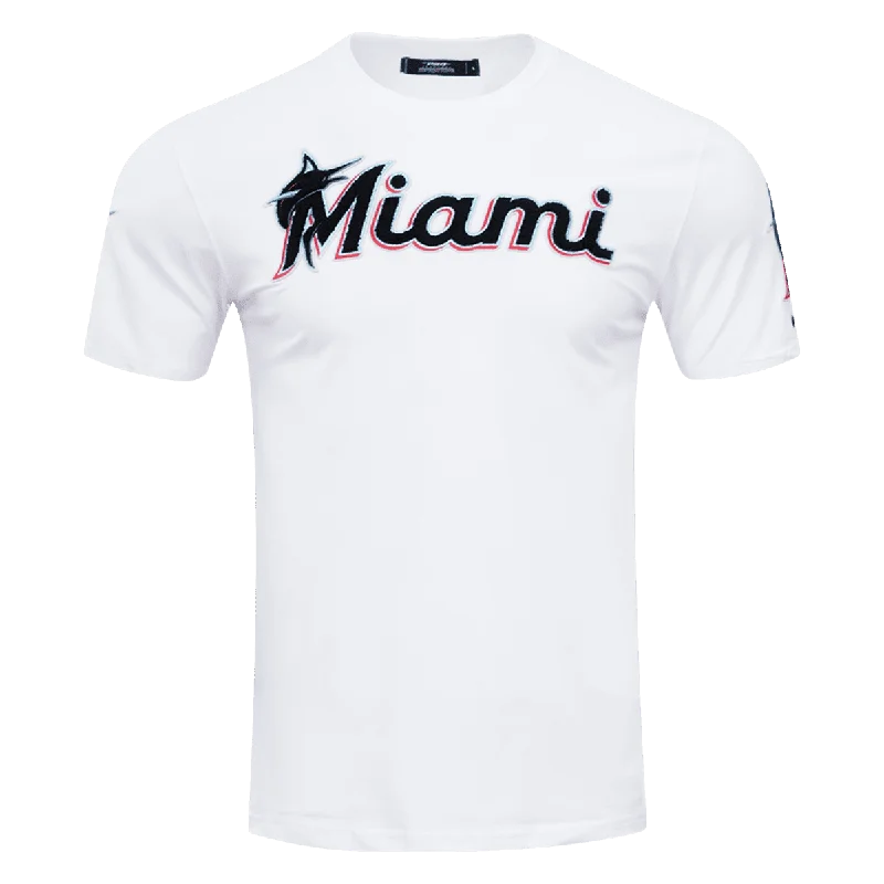 Loyalty Reward MLB MIAMI MARLINS CLASSIC CHENILLE MEN'S TOP (WHITE)