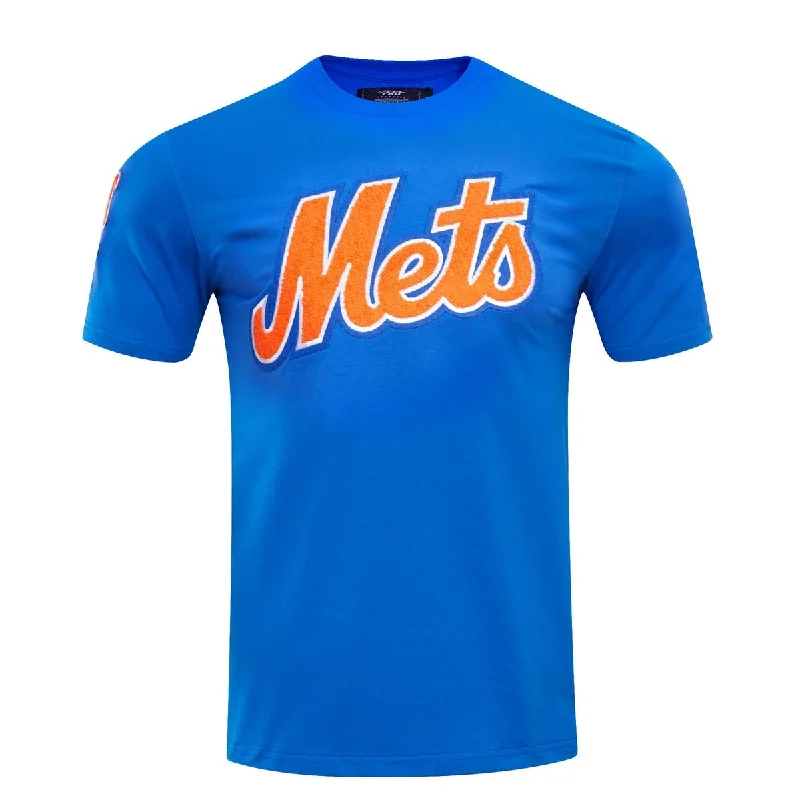Shop and Save MLB NEW YORK METS CLASSIC CHENILLE MEN'S TOP (ROYAL BLUE)