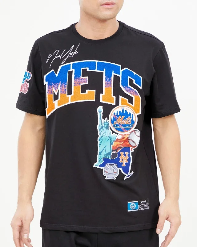 Shop and Save MLB NEW YORK METS HOMETOWN MEN'S TOP (BLACK)
