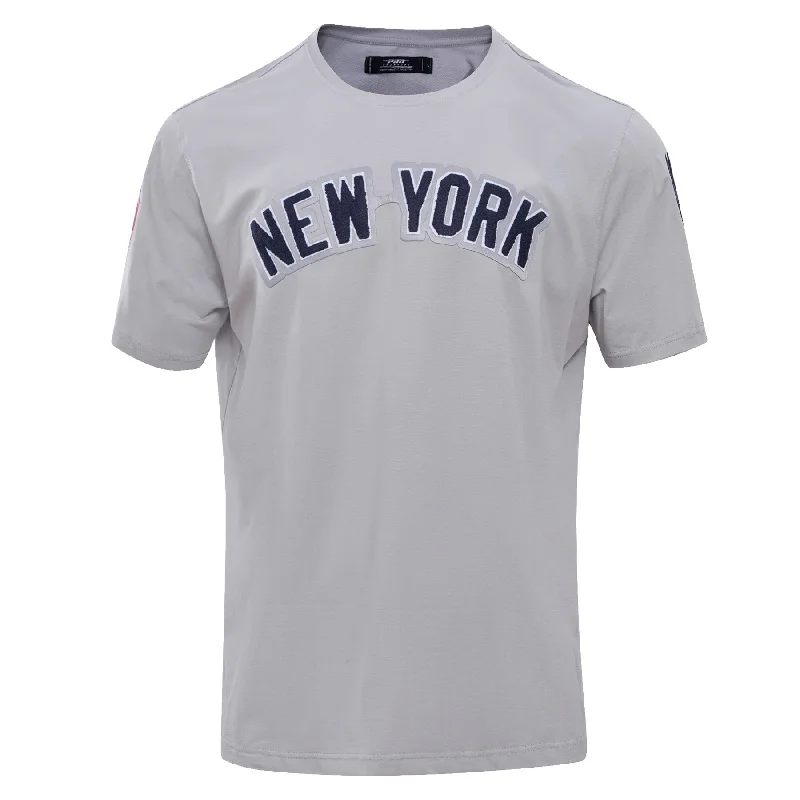 Weekend Savings Bonanza MLB NEW YORK YANKEES CLASSIC CHENILLE MEN'S TOP (GRAY)