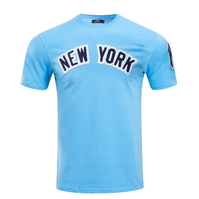 Weekend Savings Sensation MLB NEW YORK YANKEES CLASSIC CHENILLE MEN'S TOP (UNIVERSITY BLUE) Weekend Savings Sensation MLB NEW YORK YANKEES CLASSIC CHENILLE MEN'S TOP (UNIVERSITY BLUE)
