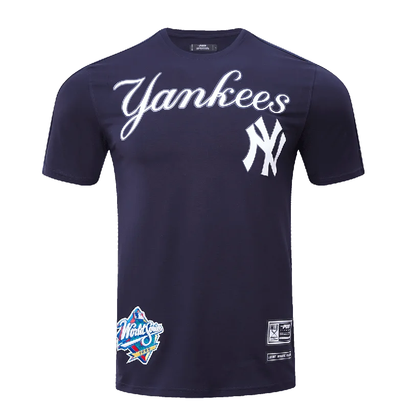 Weekend Sale: Don't Miss Out MLB NEW YORK YANKEES LOGO PRO TEAM MEN'S TAPING TOP (MIDNIGHT NAVY)