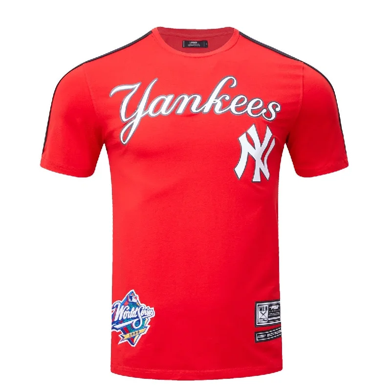 Exclusive Weekend Offers Inside MLB NEW YORK YANKEES LOGO PRO TEAM MEN'S TAPING TOP (RED/BLACK)