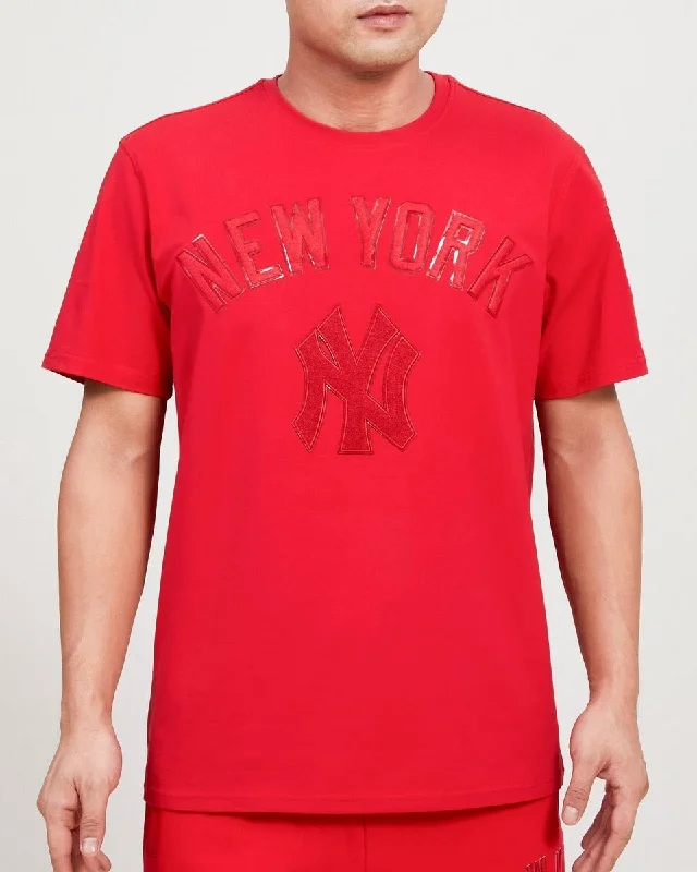 Big Deal MLB NEW YORK YANKEES TRIPLE RED MEN'S TOP (TRIPLE RED)