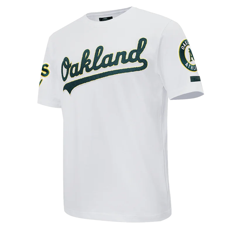 Savings Soar This Weekend MLB OAKLAND ATHLETICS PRO TEAM MEN'S TOP (WHITE)