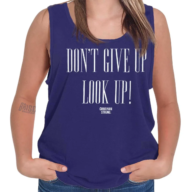 Overstock Clearance Look Up Tank Top
