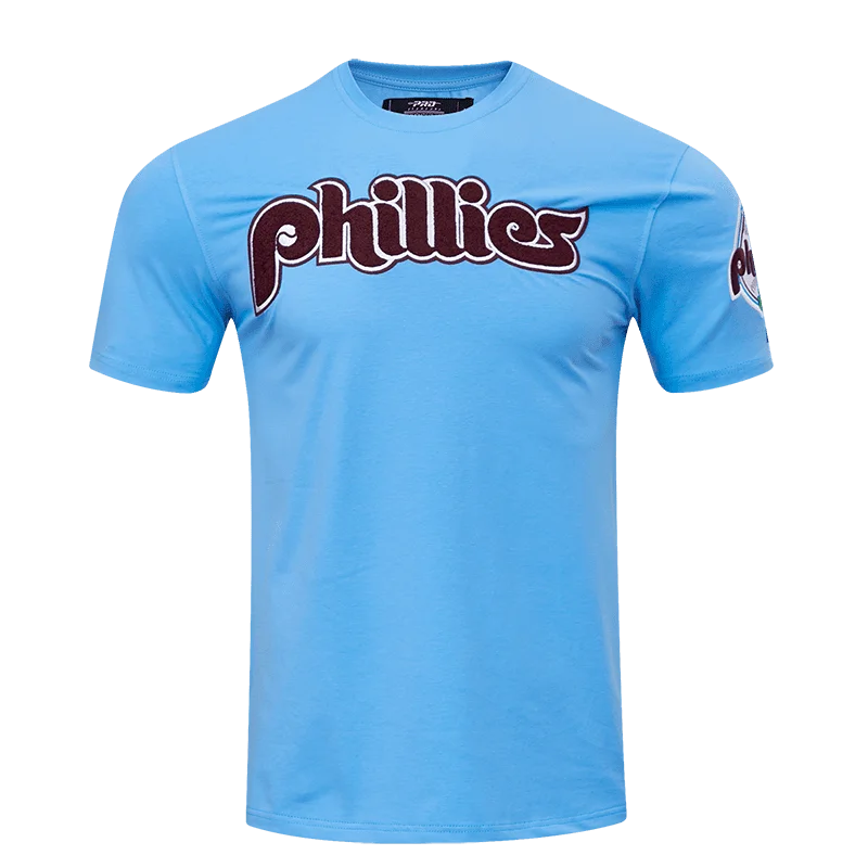 Sale Event MLB PHILADELPHIA PHILLIES CLASSIC CHENILLE MEN'S TOP (UNIVERSITY BLUE)