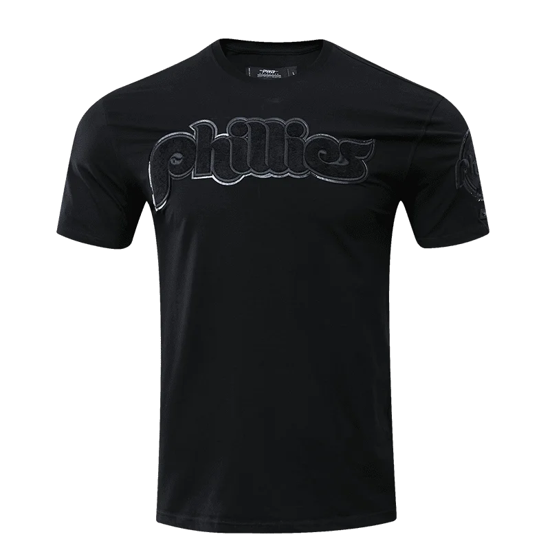 Can't Beat MLB PHILADELPHIA PHILLIES TRIPLE BLACK MEN'S TOP (TRIPLE BLACK)