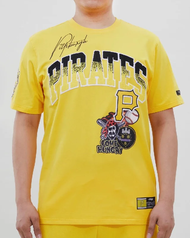 Fantastic Savings MLB PITTSBURGH PIRATES HOMETOWN MEN'S TAPING TOP (YELLOW)