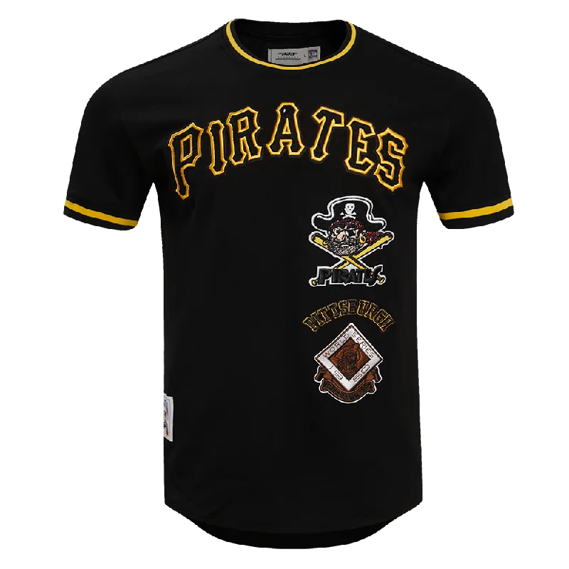 Epic Value MLB PITTSBURGH PIRATES RETRO CLASSIC MEN'S TOP (BLACK/YELLOW)